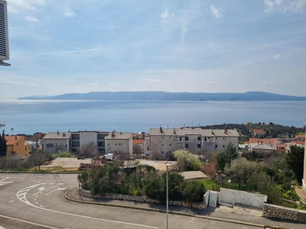 Real estate Croatia - sea view of apartment A2805 in Novi Vinodolski, Croatia - Panorama Scouting.