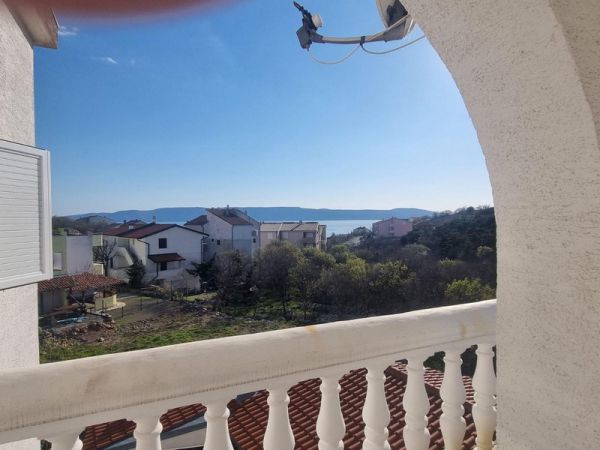 Sea view of property A2817 for sale in Croatia (Novi Vinodolski Region).