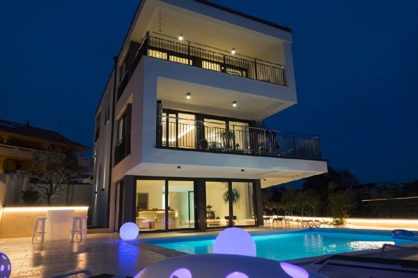 New luxury villa on the island of Krk in Croatia for sale.