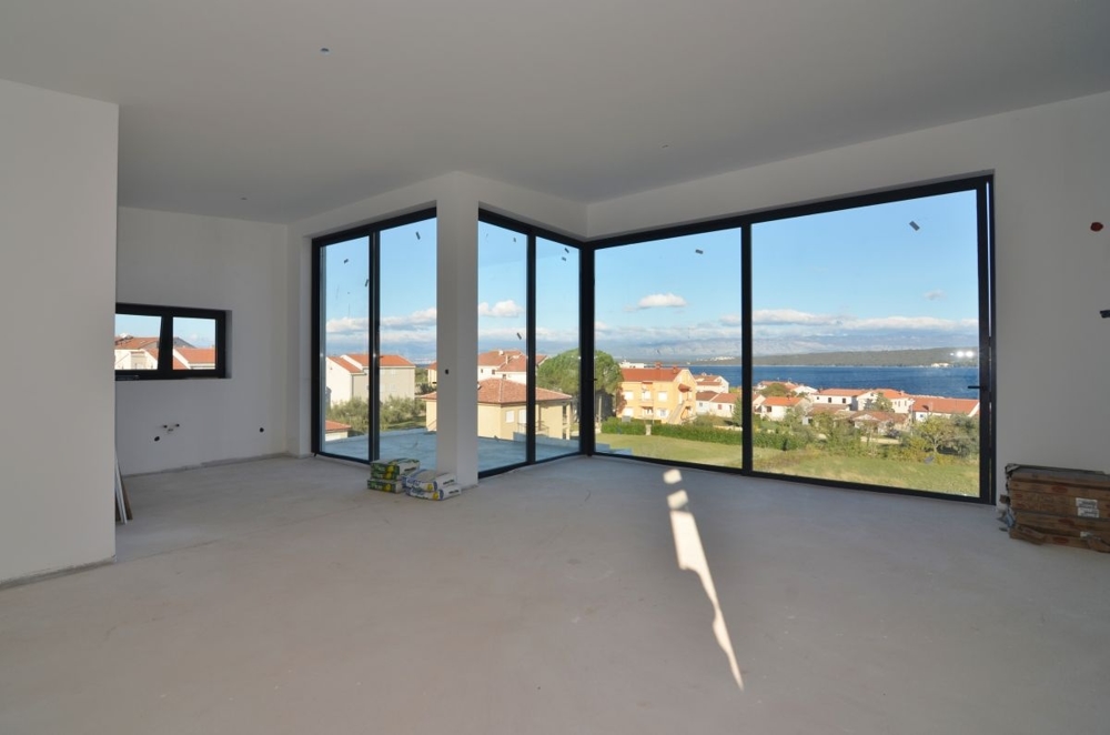 Modern living room of the property A1164 in Croatia.