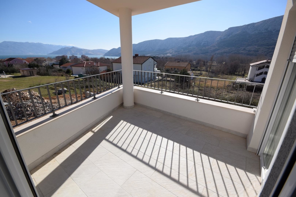 Baska, Island Krk New Apartment with Sea Views