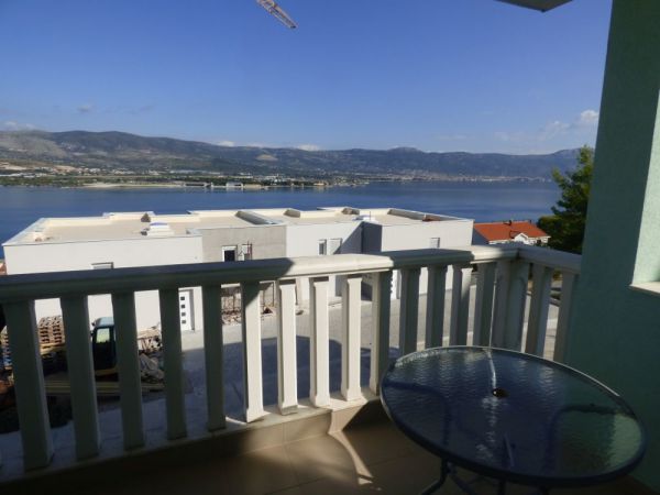 Buy apartment with balcony and sea view in Croatia.