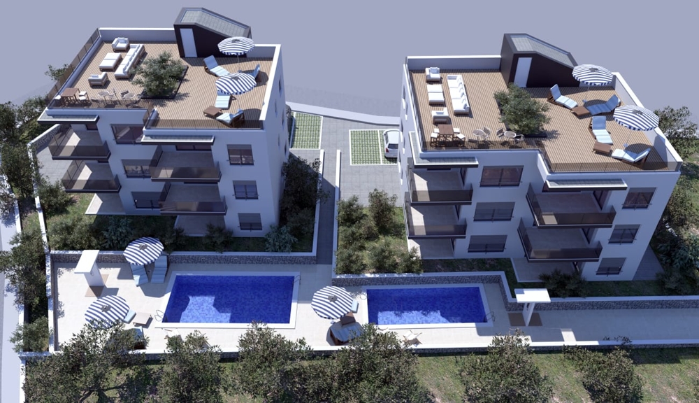 Apartments for sale in new building in Croatia - Panorama Scouting GmbH.
