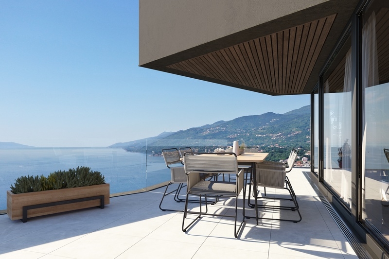 New one bedroom apartments for sale in Croatia, Opatija - Panorama Scouting GmbH.
