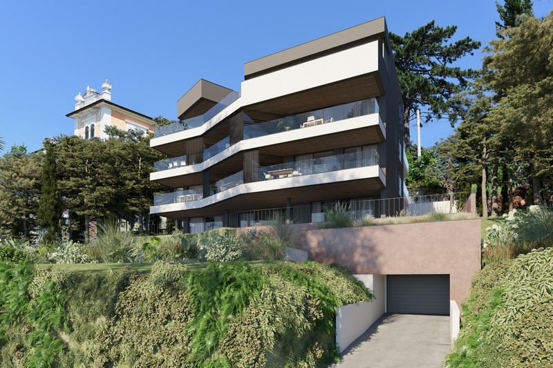 Buy new apartments with garage and sea view in Opatija - Panorama Scouting.