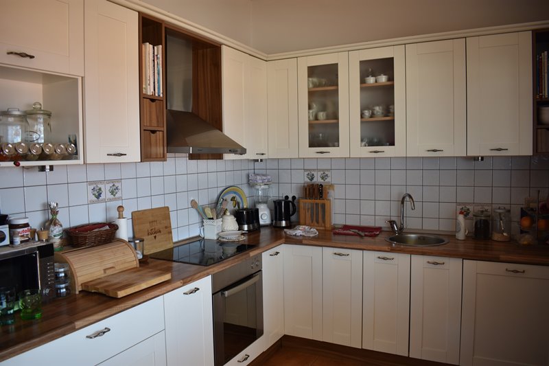 Spacious kitchen of property A1879 in Zadar, Croatia.