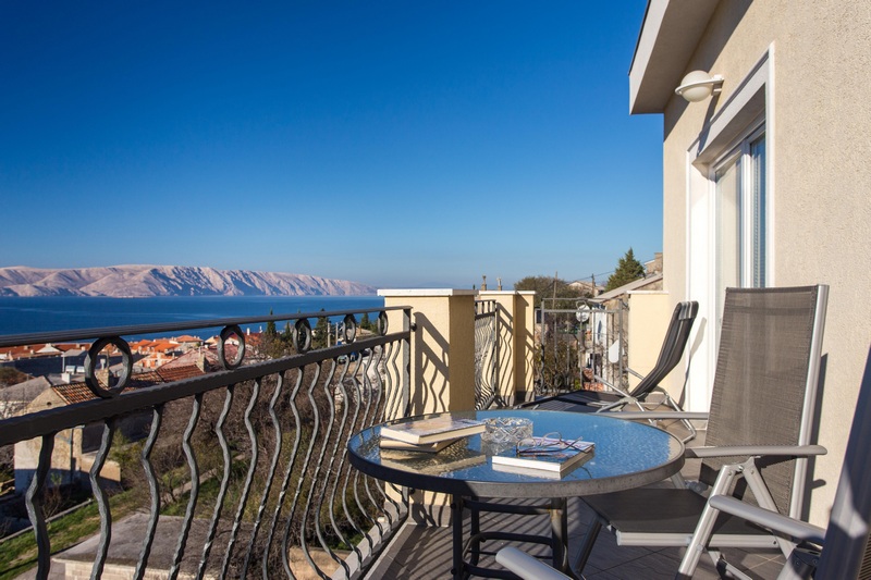 Terrace with sea view - Property A2029 in Senj, Croatia - Panorama Scouting. – Image 2