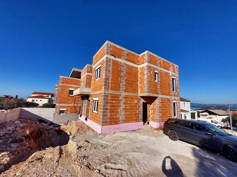 Brick house under construction, Murter, Croatia – real estate investment