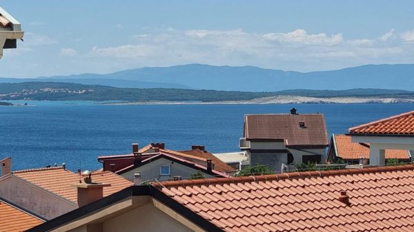 View of the sea from the balcony of property A2908 in Croatia - Panorama Scouting.