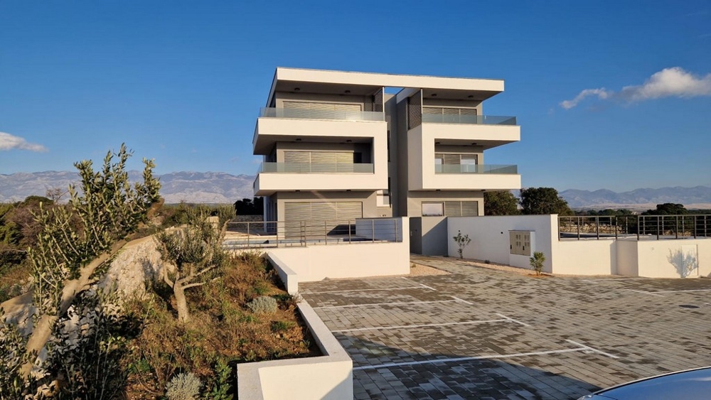 Buy an apartment in Croatia - Stylish apartment building on the island of Pag - Panorama Scouting.