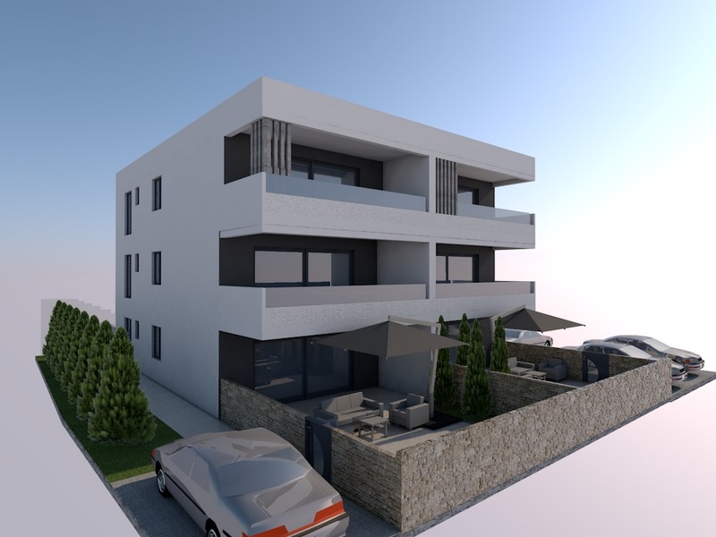 Modern new apartments with sea views panoramic scouting