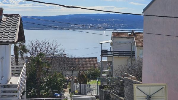 View of Crikvenica Bay from an apartment for sale in Croatia