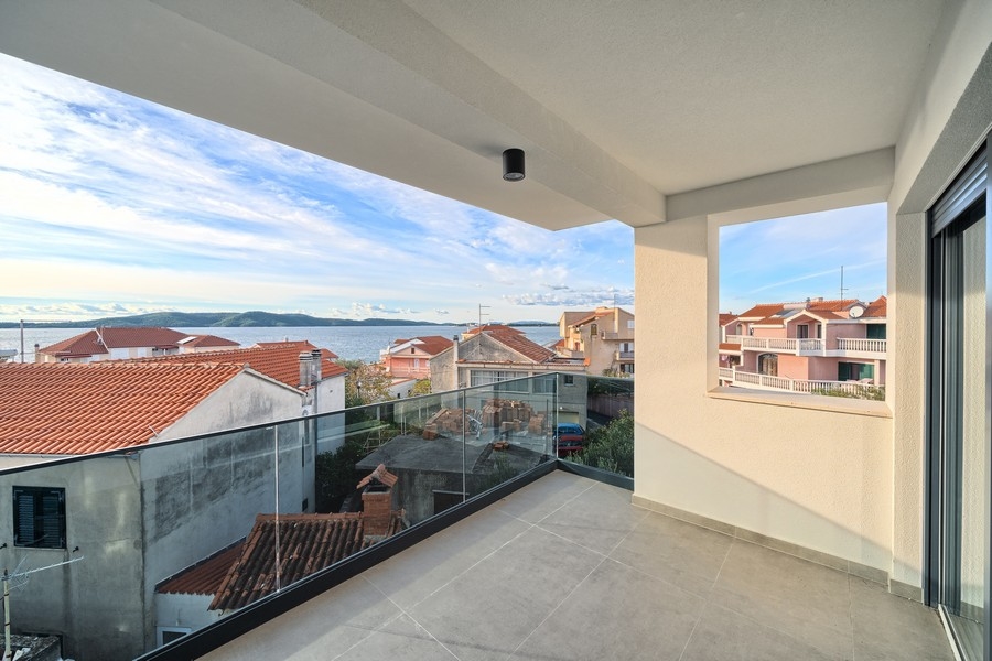 Buy a new apartment in Brodarica, Croatia - Panorama Scouting A3342.