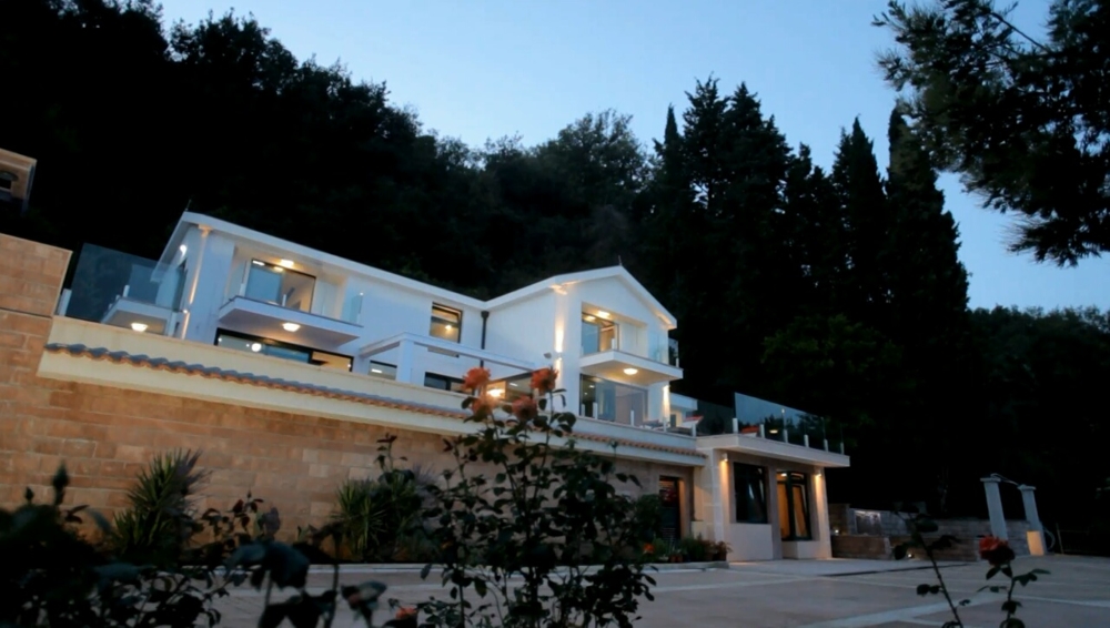 The new villa with sea views for sale in Montenegro
