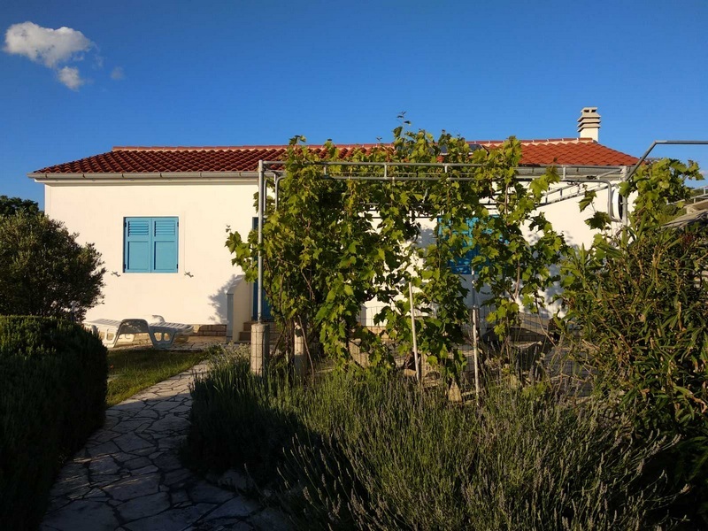 House in the 1st row to the sea in Croatia for sale.