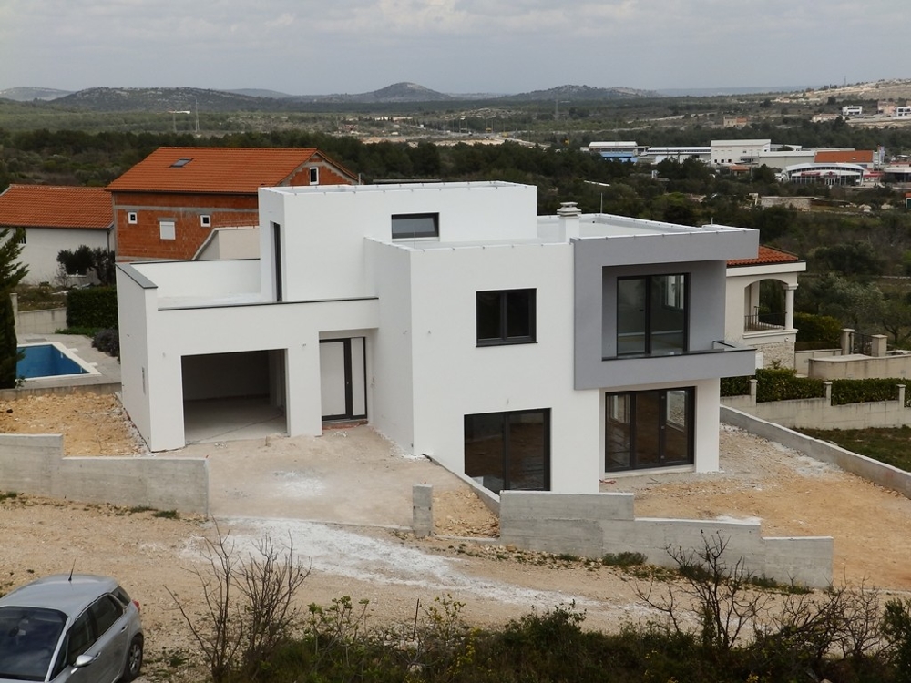 Modern villa with sea view in Croatia for sale.