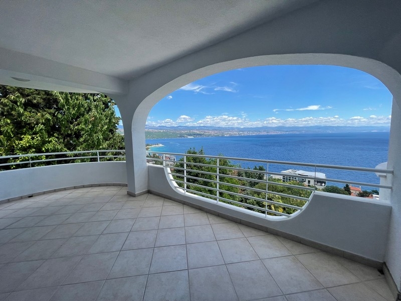 Sea view from the property H1164 in Croatia.