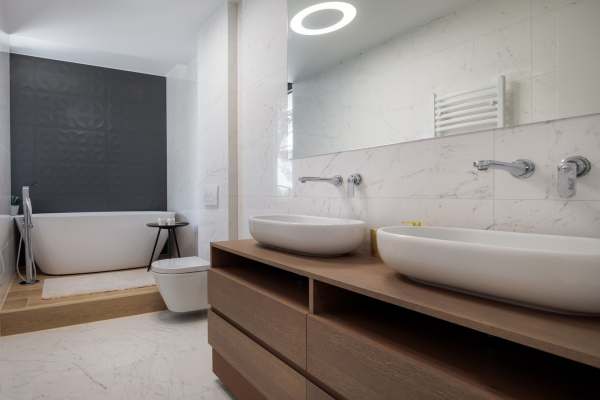 Bathroom with bathtub by H1382