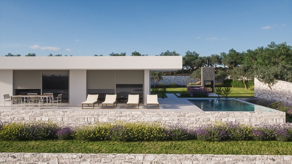 Buy a new villa with swimming pool in Primosten, Croatia.