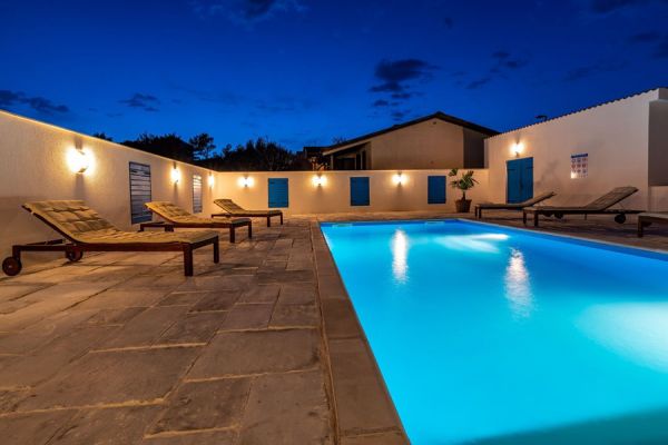 House with swimming pool for sale near Zadar, Novigrad region in Croatia.