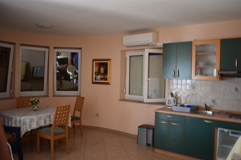 Air-conditioned living area of ​​the house H1500, Zadar region, Dalmatia.