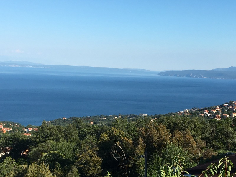 Sea view of the property H1723 on the Opatija Riviera for sale - Panorama Scouting.