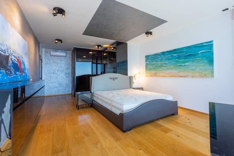 High quality bedroom of villa H1933, Crikvenica, Kvarner Bay.