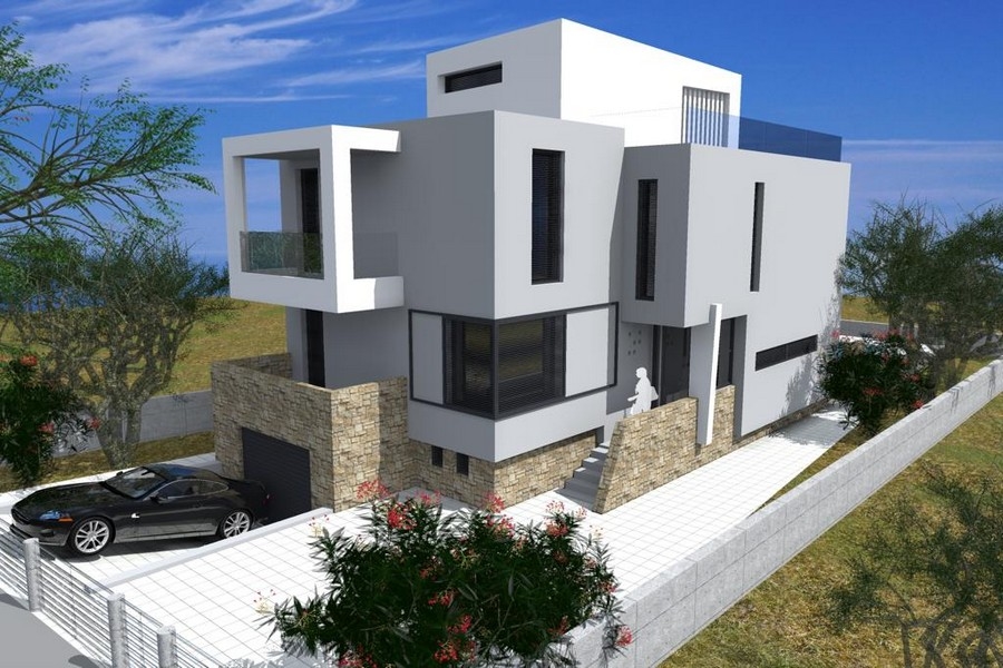 Buy modern villa in Croatia - Sukosan, ID: H2495