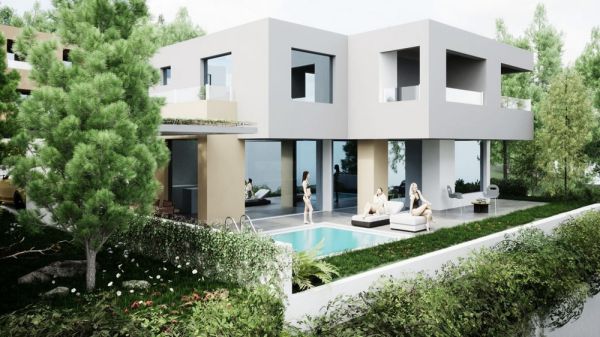 Newly built villa in Makartska with pool - Real Estate Croatia - H2627