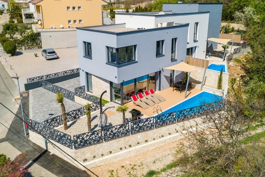 Modern townhouse for sale in Croatia - Panorama Scouting H2695, Crikvenica.