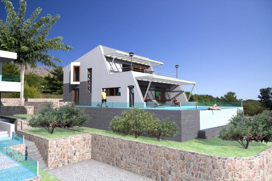 Modern luxury villa with beautiful sea views, Split, Croatia - Panorama Scouting.