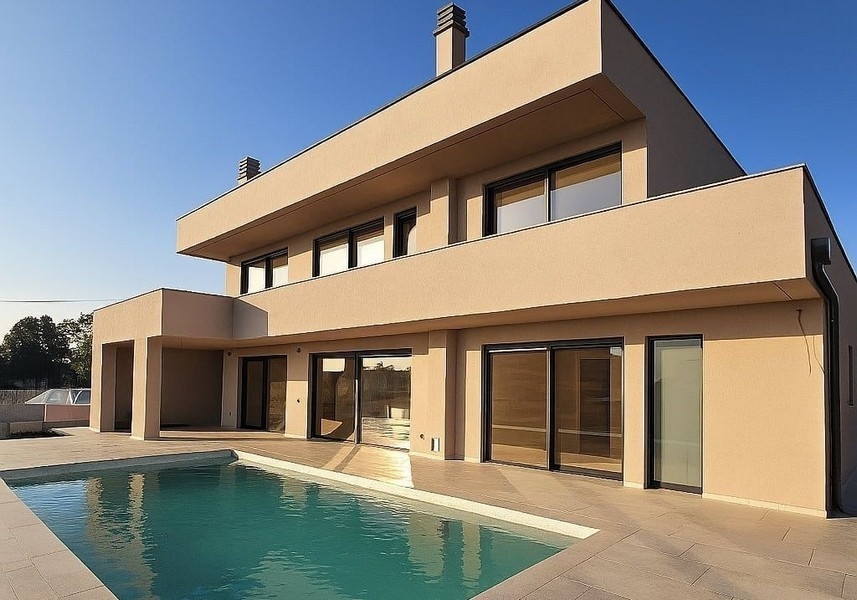 Buy a modern villa in Istria, Croatia.