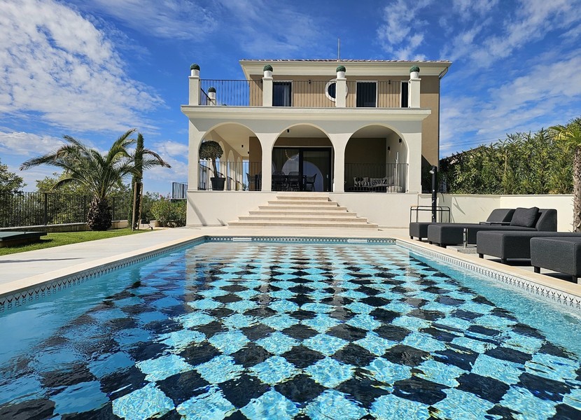 Buy a house in Croatia - new build villa with swimming pool in Buje, Istria