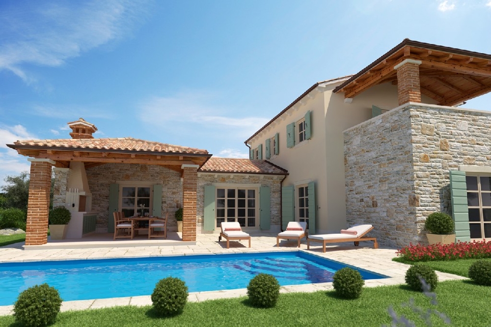 Real estate Croatia - Buy modern stone houses in Istria - Panorama Scouting.