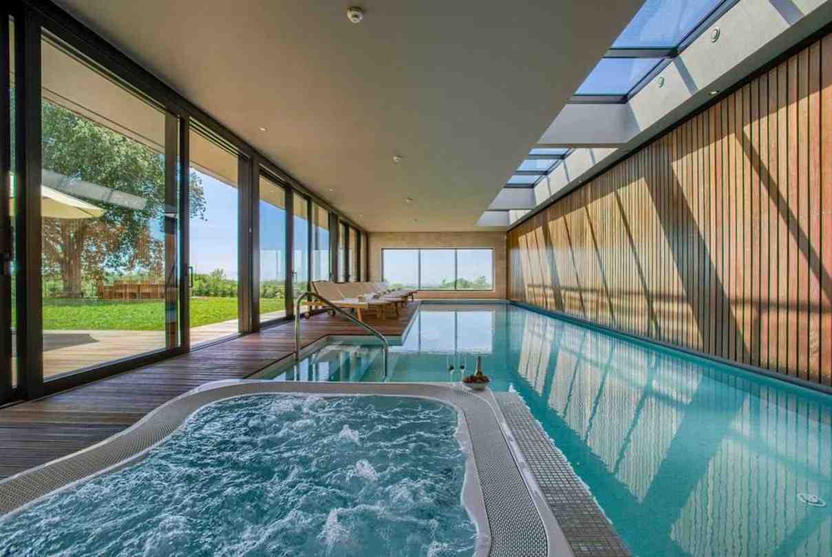 Property with swimming pool in Croatia.