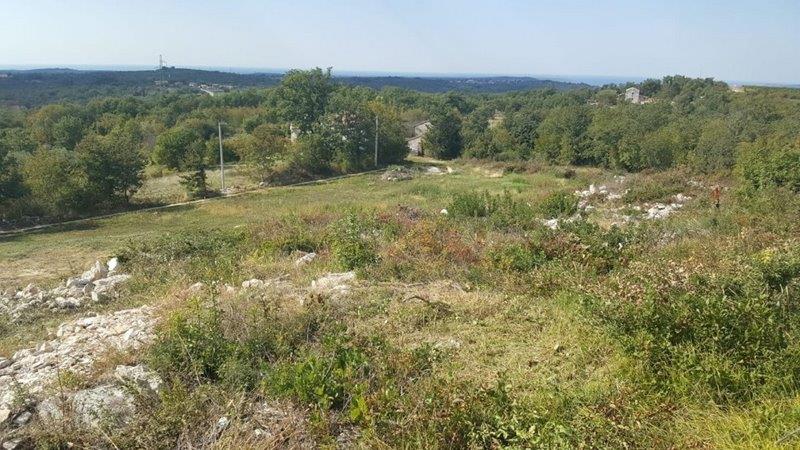 Building plot in Istria, Croatia with sea view for sale - Panorama Scouting.