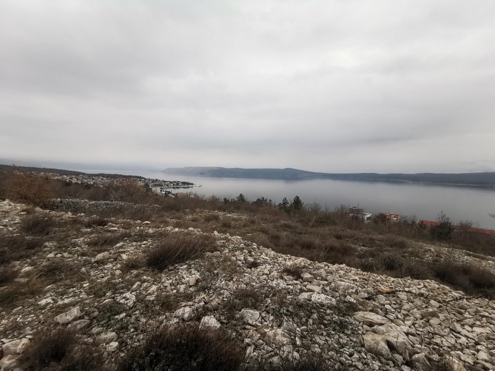Plot with beautiful sea view in Croatia - panorama scouting.