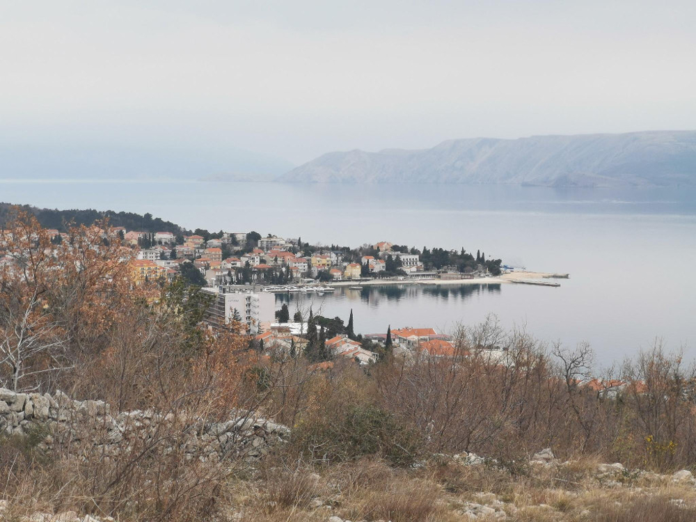 Sea view of the property G336, Crikvenica in Croatia.