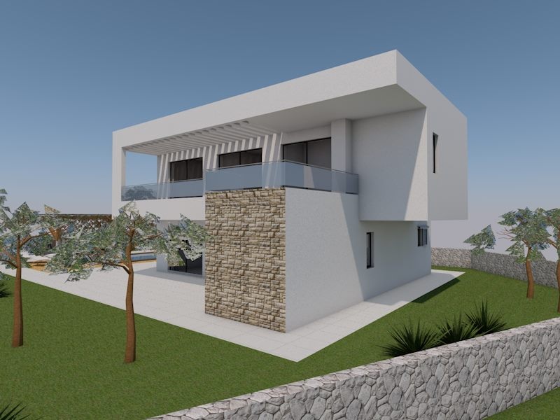 Attractive villa with beautiful sea views in Croatia for sale - Panorama Scouting Immobilien.